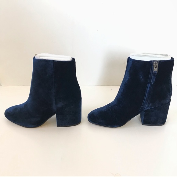 Sam Edelman Taye Velvet Ankle Boots - Picture 10 of 16